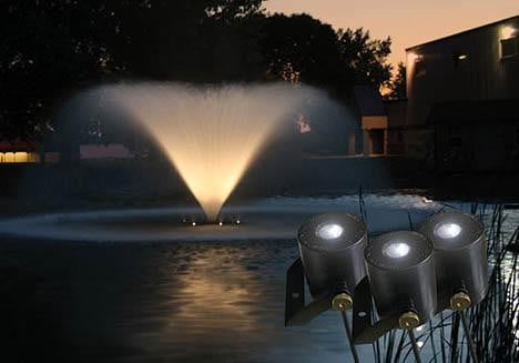 LED 3 Light Kit Light Kit Only Kasco 3 LED Light Fountain