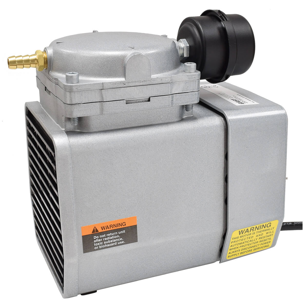 DC12 1/8 HP Gast Diaphragm Compressor – 1/8 HP - Living Water Aeration