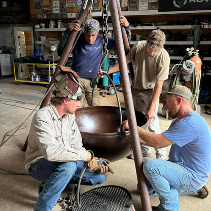 Stainless Steel Fire Cauldron