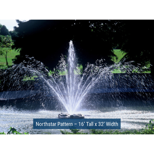 Palatial Display Solar Pond Fountain - Living Water Aeration