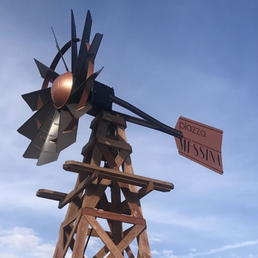 Grand Wooden Ornamental Windmill - 16'