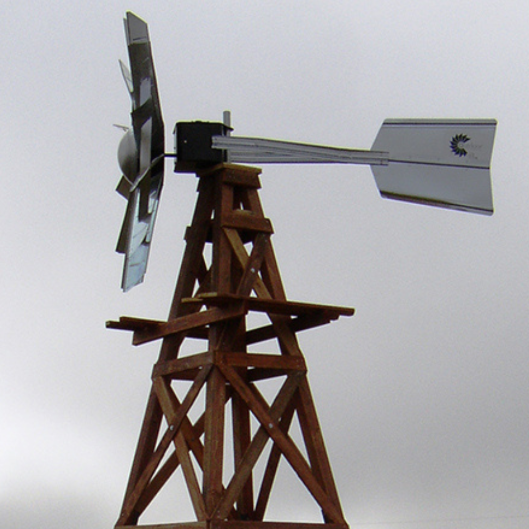 Grand Wooden Ornamental Windmill - 16'