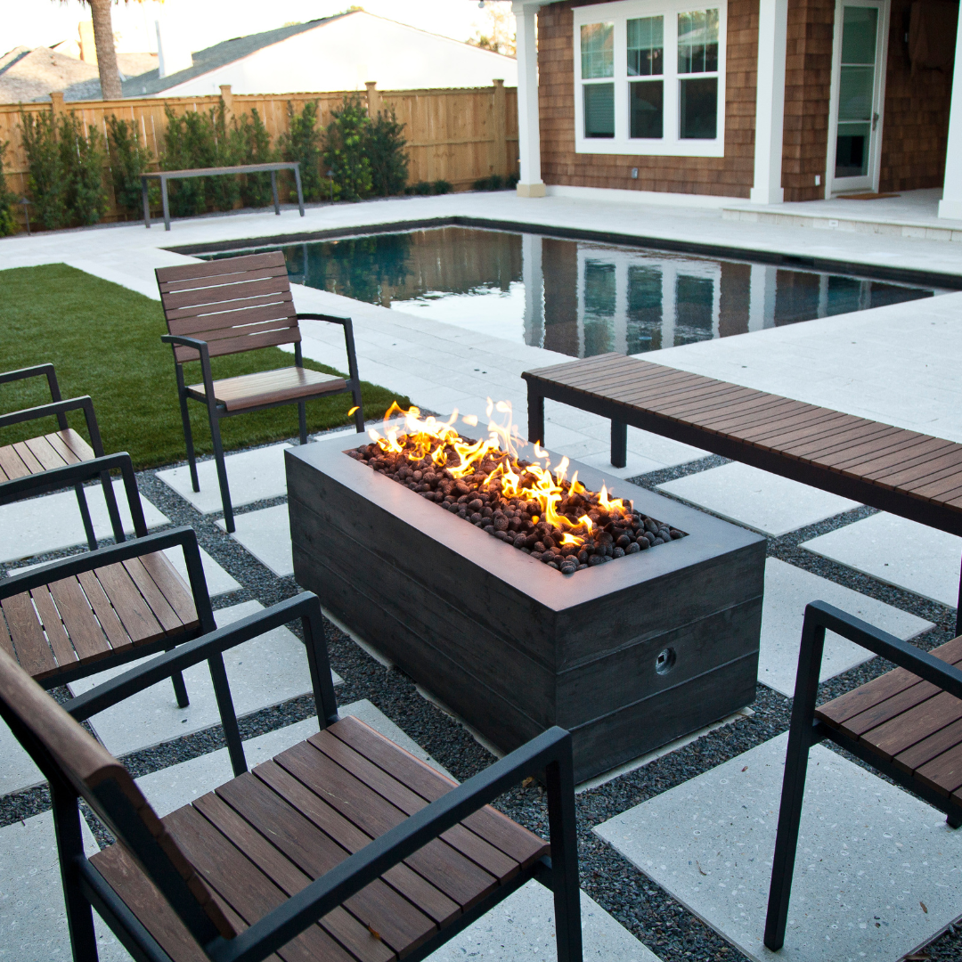 Linear Fire Pit 67"