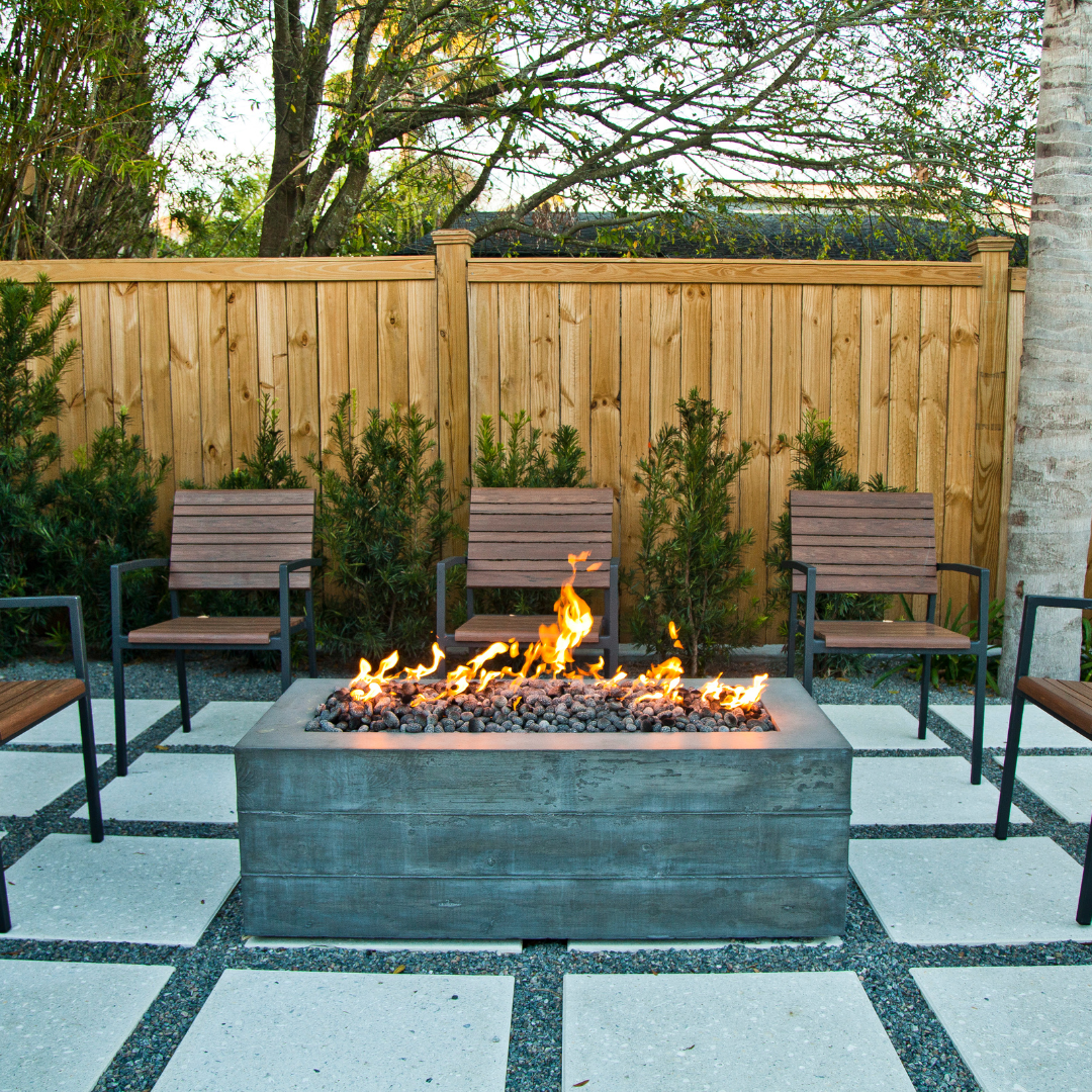 Linear Fire Pit 67"