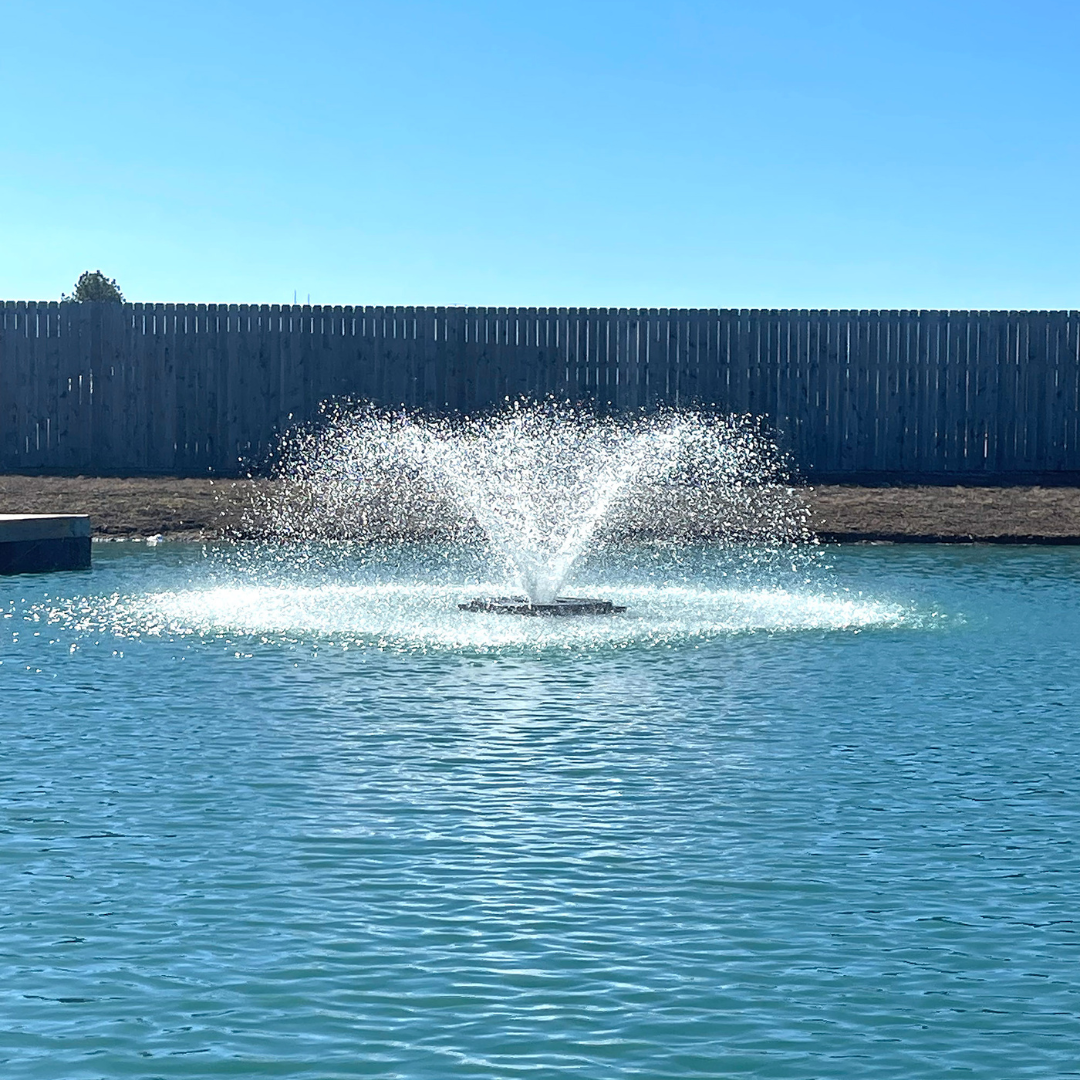 Outdoor Water Solutions Aerify Solar Pond Fountain