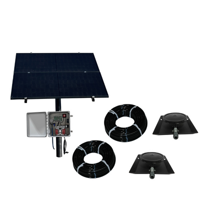 NitroAir II- Solar Direct Drive Pond Aeration System - Living Water Aeration