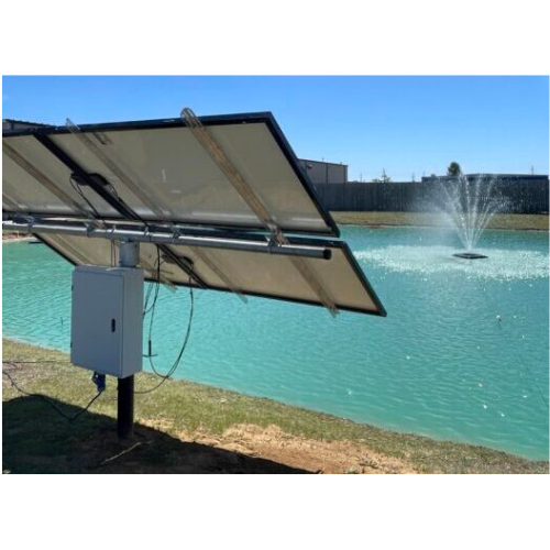 Palatial Display Solar Pond Fountain - Living Water Aeration